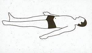 The Corpse Yoga Pose or Savasana